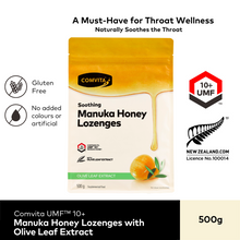 Load image into Gallery viewer, Manuka Honey Lozenges with Olive Leaf Extract - 500g
