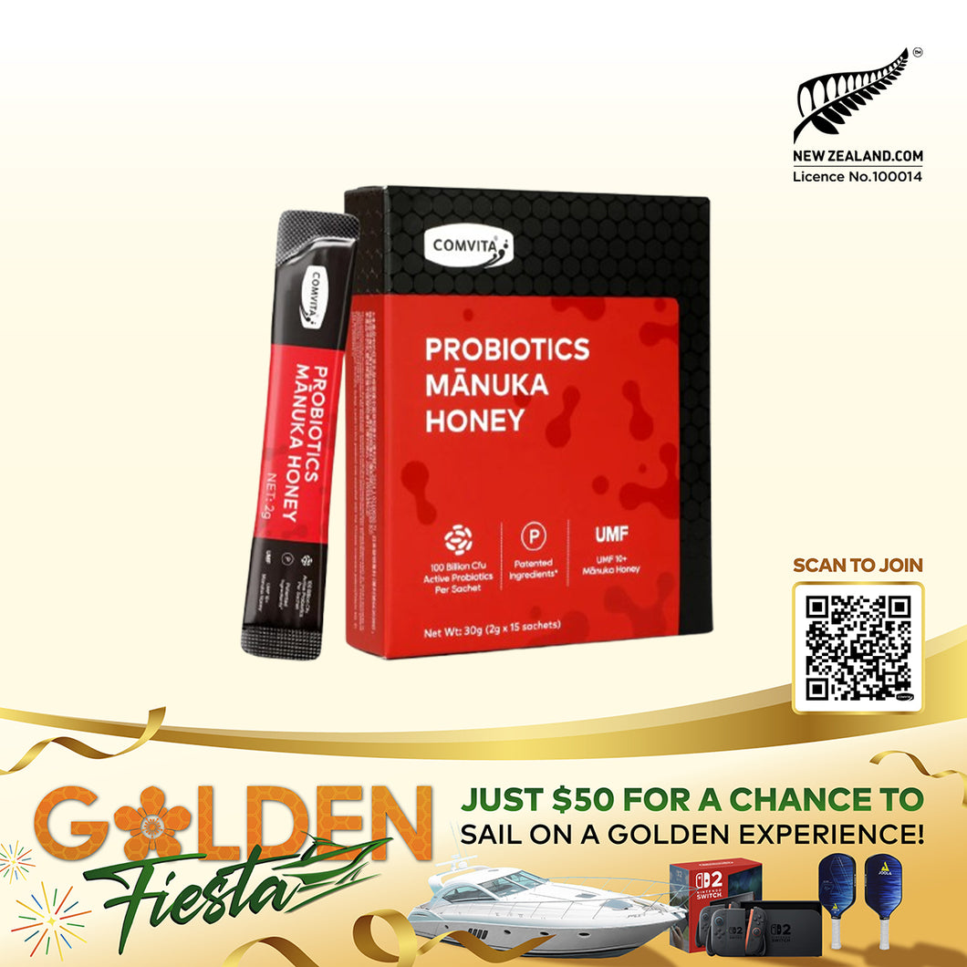 Probiotics Manuka Honey Drink, 15 sachets