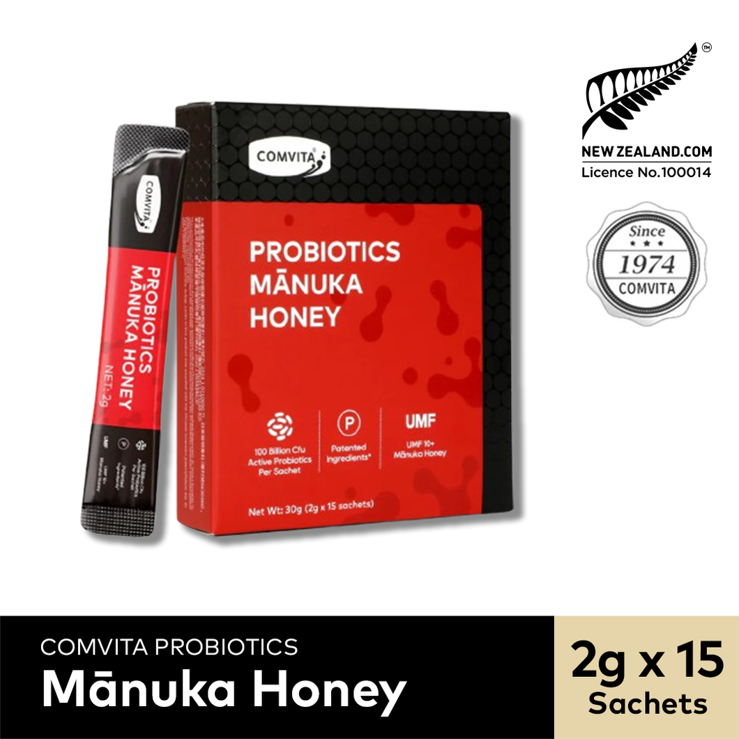 Probiotics Manuka Honey Drink, 15 sachets – Comvita Singapore