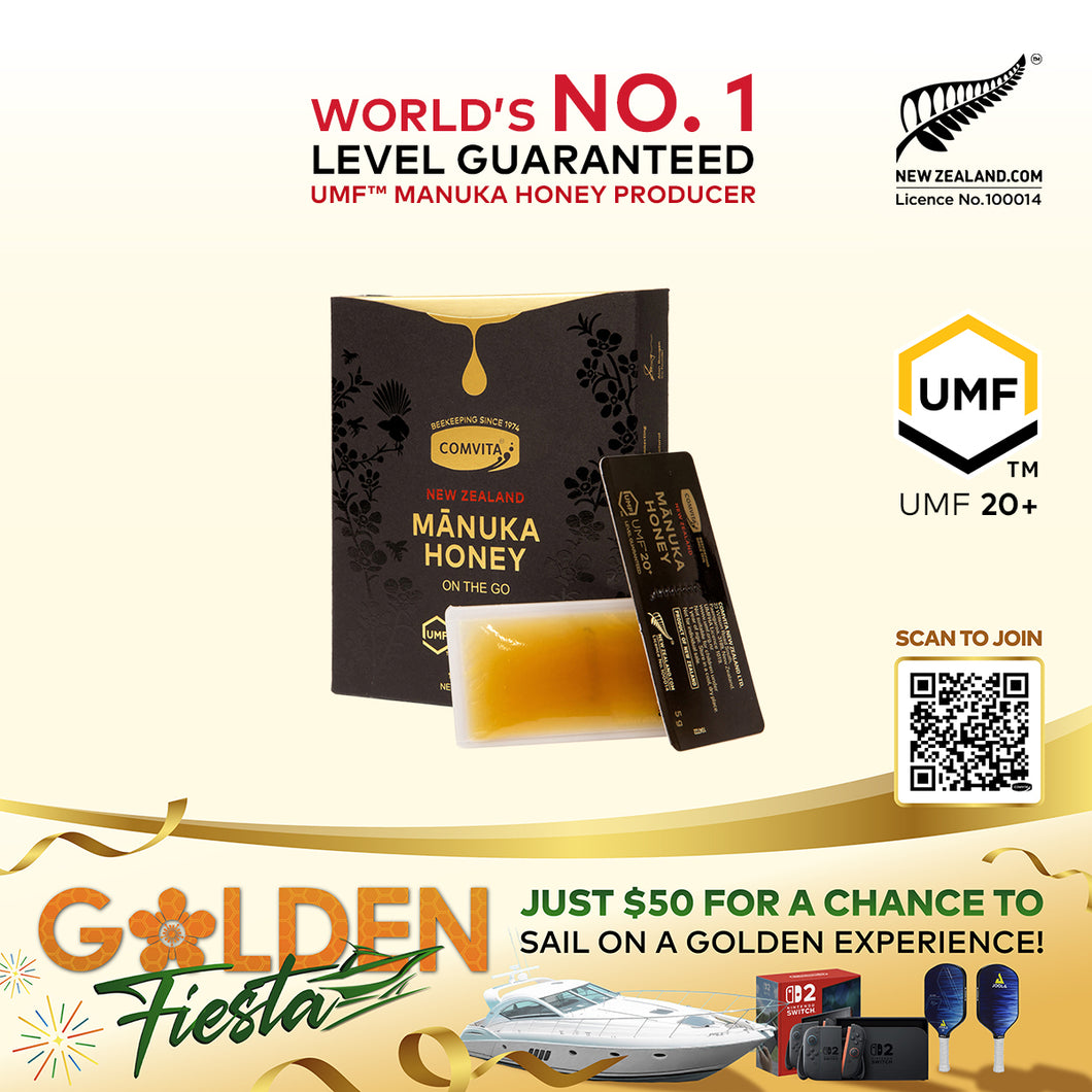 UMF™ 20+ Manuka Honey Snap Pack 12s (5gx12)
