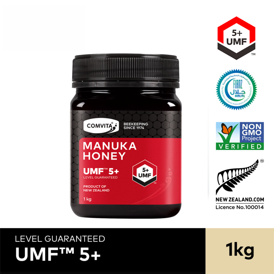 UMF™ 5+ Manuka Honey, 1 kg.