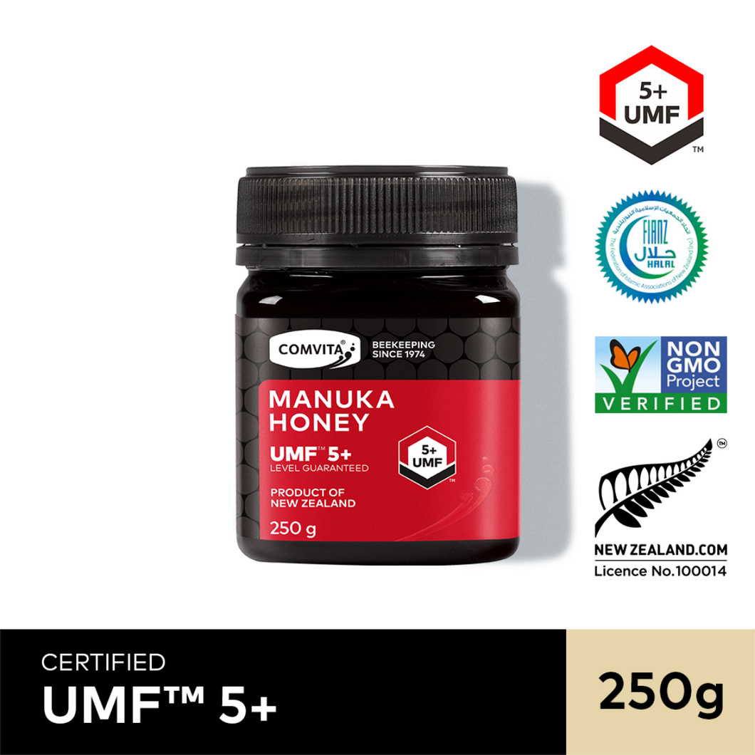 UMF™ 5+ Manuka Honey, 250 g.