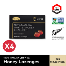 Load image into Gallery viewer, UMF™ 15+ 100% Pure Manuka Honey Lozenges
