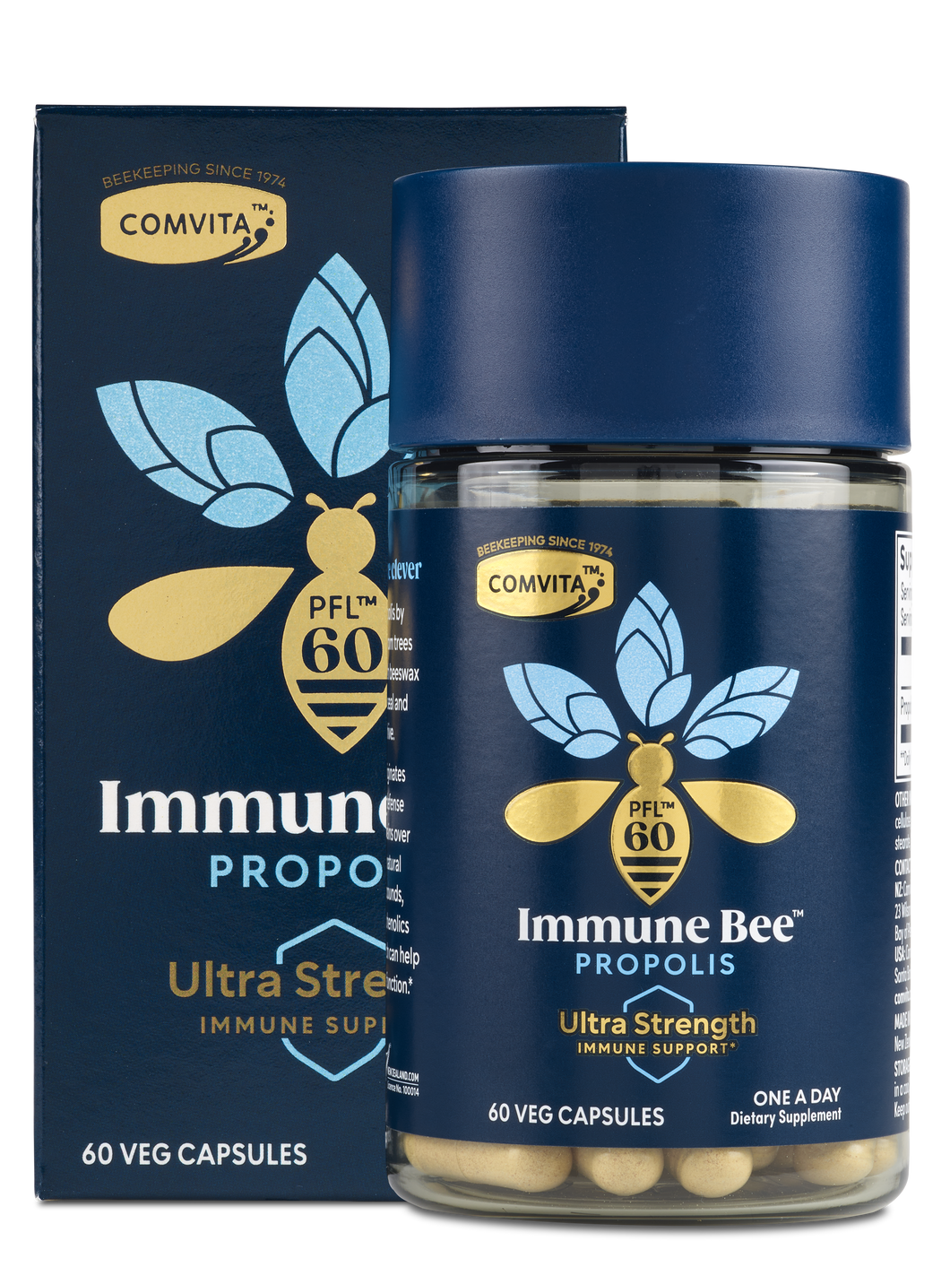 Comvita Immune Bee Propolis Veg Caps PFL60 60s