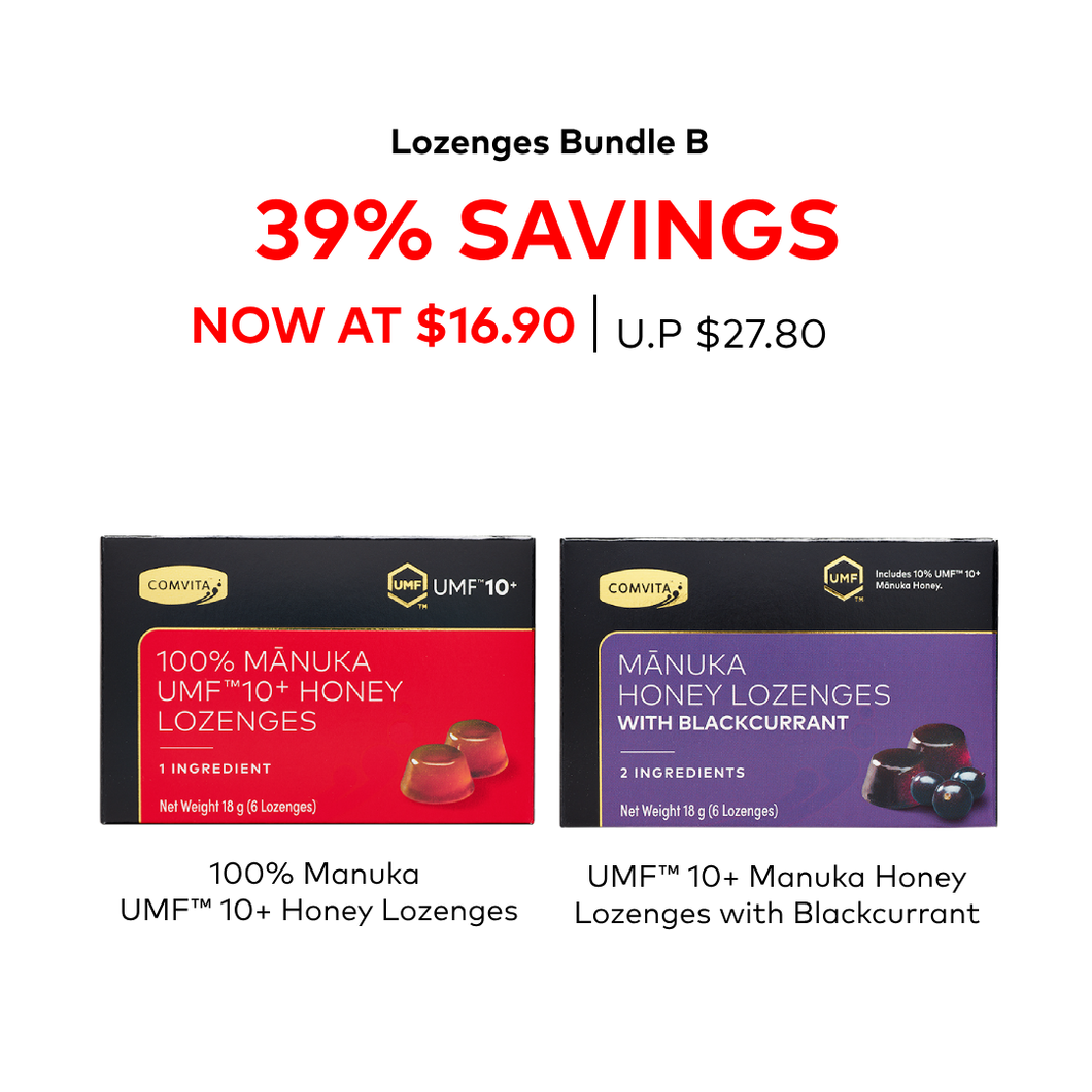 UMF™ 10+ 100% Pure Manuka Honey Lozenges