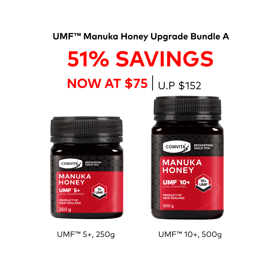 Comvita Manuka Honey UMF™ 5+, 10+, 15+, 20+ Upgrade Bundle