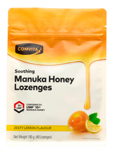 将图片加载到图库查看器，Manuka Honey Lozenges - Lemon &amp; Honey, 40s
