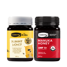 Load image into Gallery viewer, Bundle of Joy: Yummy Honey for Kids + Manuka Honey UMF™ 5+
