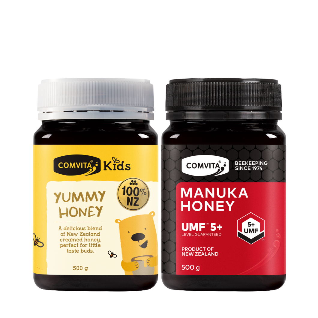 Bundle of Joy: Yummy Honey for Kids + Manuka Honey UMF™ 5+